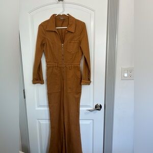 Show Me Your Mumu Berkeley Button Up Bells Jumpsuit size Small Wide Leg NWOT